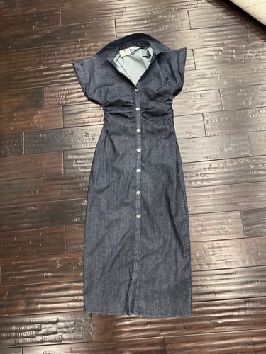 Abito midi donna denim - , zara