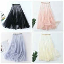 Donna A-Line Rete Trasparente