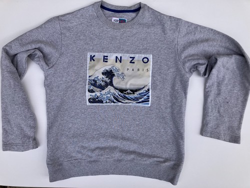 Felpa kenzo hokusai memento - kenzo,