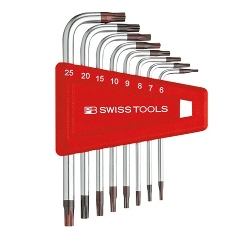 8pcs point star key wrench - l-key,