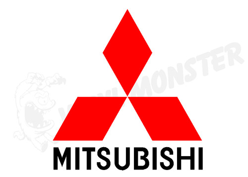 Mitsubishi car sticker l200 - mitsubishi,