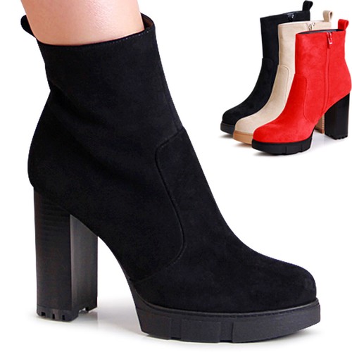 Stivaletti ankle velours - ankle,
