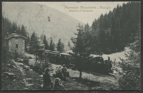 Cartolina ferrovia - cartolina,