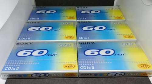 New sony cdix ii 60 - [, high