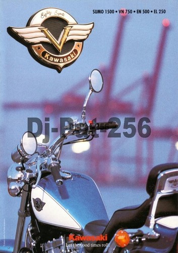 Brochure moto kawasaki - brochure, sumo
