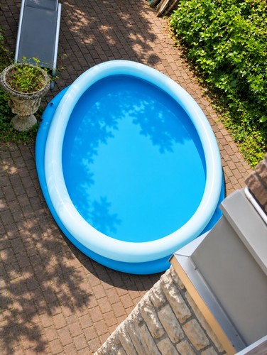 Piscina fuoriterra tonda - fuoriterra,
