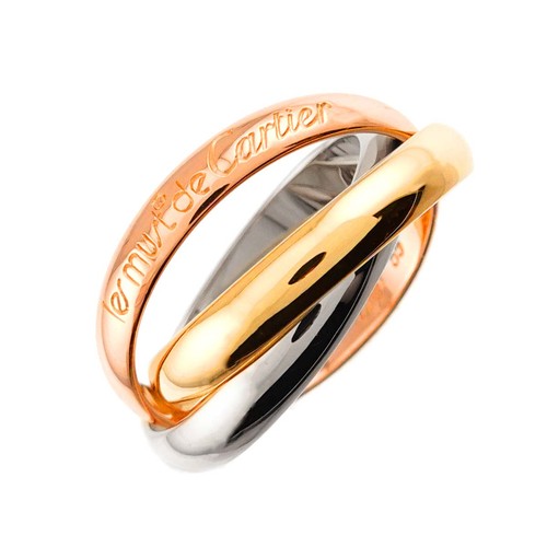 Anello cartier trinity 18k - trinity, mm