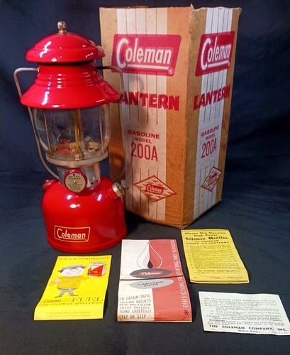 Coleman model 200a - model, 1960
