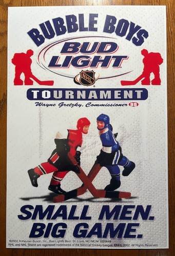 Bud light beer - bud, gretzky