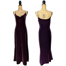 Abito lungo slip gotico anni