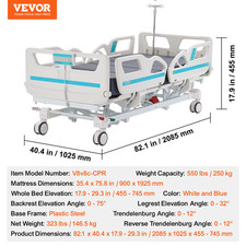 Letto Ospedaliero VEVOR Letto
