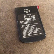 Custodia copri batteria posteriore originale Blackberry Bold 9900 - Nero