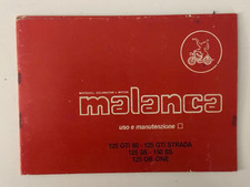 Libretto uso e manutenzione MALANCA 125 e 150