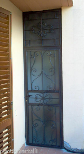 Cancello portone ferro battuto - cancello,