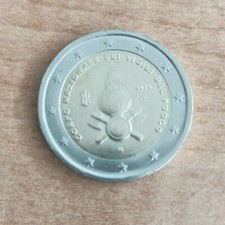2 EURO 2020 ITALIA CORPO NAZIONALE VIGILI DEL FUOCO 2€ COMMEMORATIVA 2 € FDC UNC
