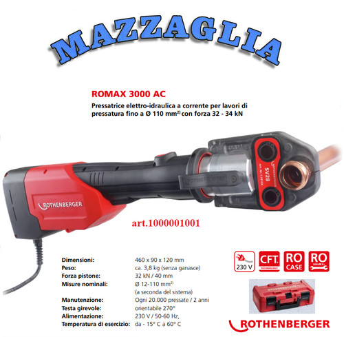 Rothenberger romax 3000 - 3000, ac