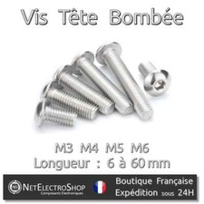 Vis Tête Bombée BHC,Inox A2