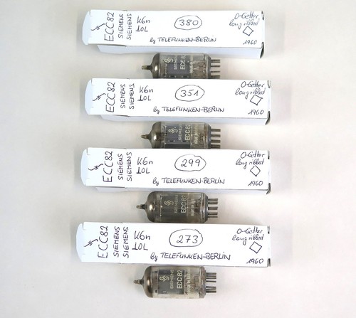 Tubi telefunken ecc82 - tubi, /