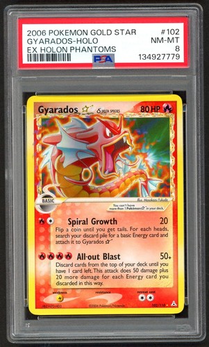 Pokemon card psa 8 gyarados - card,