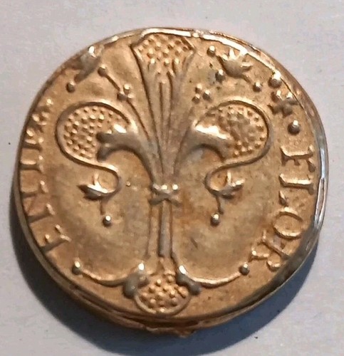 Riproduzione moneta fiorino - riproduzione,