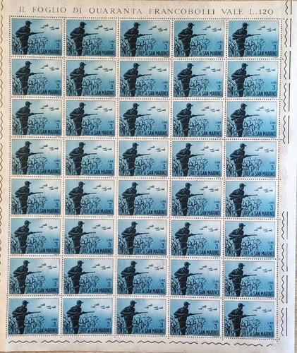 Francobolli san marino 1962 - francobolli,