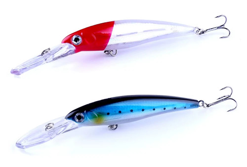 Kit minnow pesca traina - kit,