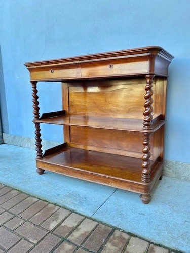 Elegante etagere mogano - etagere, in