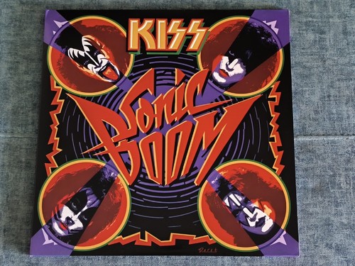 Kiss sonic boom gatefold lp - kiss, boom"