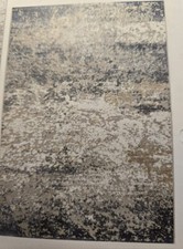 Tappeto vintage con seta