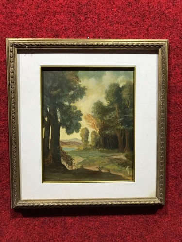 Dipinto olio cartone - su,
