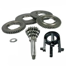 KIT MODIFICA INGRANAGGI CAMBIO 3 A 4 MARCE COMPLETO PIAGGIO VESPA PK 50 S-XL