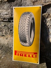 insegna smaltata Pirelli