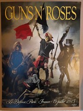 Guns n roses lithograph poster