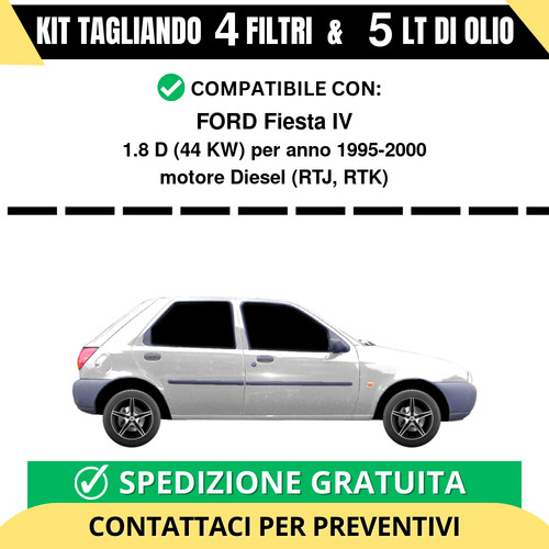 Tagliando per ford fiesta - tagliando,