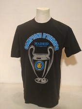 INTER 2009/10 FINALE CHAMPIONS LEAGUE rarissima t-shirt MADRID 2010 TRIPLETE