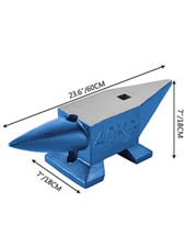 VEVOR 22/66 Lbs Incudine Acciaio 10 Kg Incudine in Acciaio Forgiatura Rivettatur