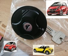 TAPPO SERBATOIO BENZINA CON 2 CHIAVI PER SMART 450 451 DAL 1998 AL 2014 FORTWO