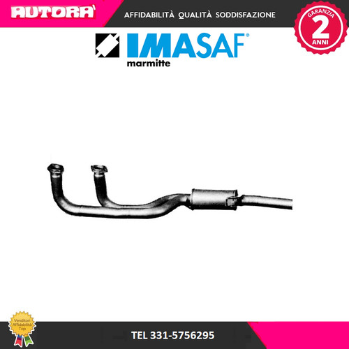105003 silenziatore anteriore - 105003,