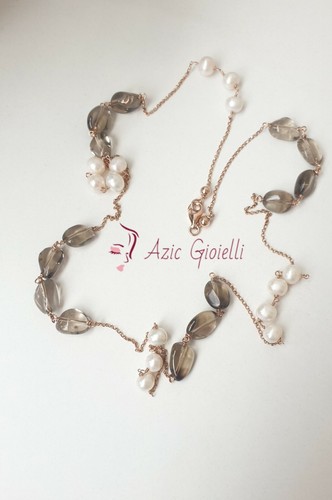 Collana lunga girocollo - collana,