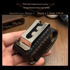 Custodia accendino in pelle