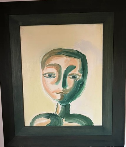 Virgilio guidi olio tela - olio, su