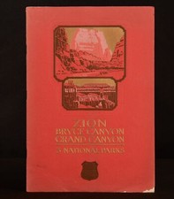 1935 Zion Bryce Canyon Grand