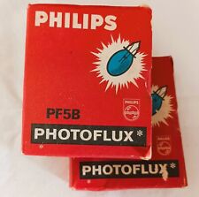 2 scatole lampadine per flash sub Philips mod. PF5B photoflux