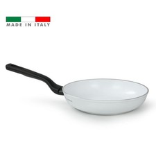 Padella antiaderente bianca