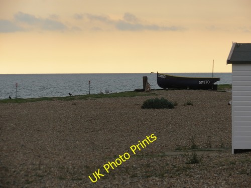 Photo 12x8 open fishing boat - ,