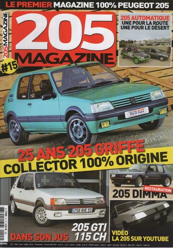 205 magazine peugeot - 15,