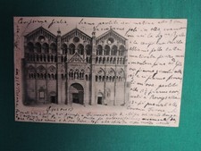*L68*- ANTICA  CARTOLINA- FERRARA- CATTEDRALE -VIAGG, 1902