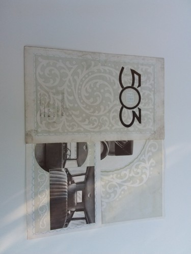 Depliant brochure fiat 503 - fiat,