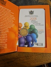 Super Raro 2 Euro Sanmarino 2008 Dialogo Interculturale