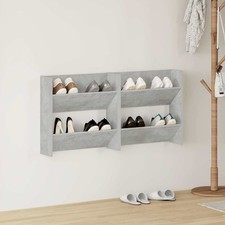 vidaXL Scarpiere Muro 2pz